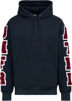 Unfair Athletics - Velour Patch Hoodie - Sweat-shirt à capuche - Homme - marine