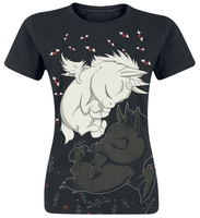 Unicorn - Dreaming Unicorns - T-Shirt Manches courtes - Femme - noir