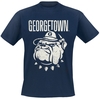 University - Georgetown - Jack The Bulldog - T-Shirt Manches courtes - Homme - bleu