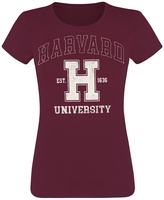 University - Harvard - T-Shirt Manches courtes - Femme - rouge
