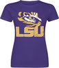 University - LSU - T-Shirt Manches courtes - Femme - lilas