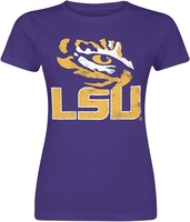 University - LSU - T-Shirt Manches courtes - Femme - lilas