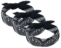 Urban Classics - Bandanas - Lot De 3 - Bandana - Unisexe - noir