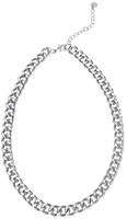 Urban Classics - Big Saturn Basic Necklace - Collier - Femme - couleur argent