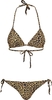 Urban Classics - Bikini léopard - Bikini - Femme - marron noir