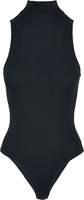 Urban Classics - Body Col Roulé Sans Manches - Body - Femme - noir
