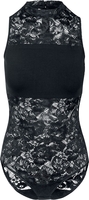 Urban Classics - Body Femme En Dentelle - Body - Femme - noir