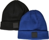Urban Classics - Bonnet Enfant Patch Avec Logo - Lot De 2 - Bonnet - Unisexe - noir bleu