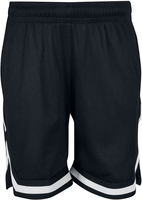 Urban Classics - Boys Stripes Mesh Shorts - Short - Homme - noir