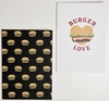 Urban Classics - Cahiers Burger Love - Lot De 2 - Bureau,  Carterie & Emballage - Unisexe - multicolor