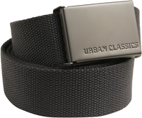 Urban Classics - Ceinture En Toile - Ceinture - Unisexe - anthracite