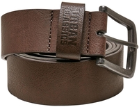 Urban Classics - Ceinture Similicuir - Ceinture - Unisexe - marron