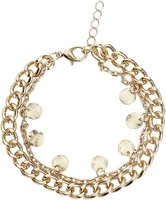 Urban Classics - Charmy Anklet - Chaîne de cheville - Femme - couleur or