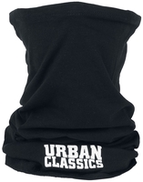 Urban Classics - Écharpe Tube Logo - Lot De 2 - Écharpe - Unisexe - noir