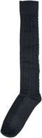 Urban Classics - Cosy Jacquard Overknee Socks - Chaussettes montantes - Femme - noir