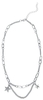 Urban Classics - Crystal Stars Necklace - Collier - Femme - couleur argent