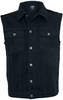 Urban Classics - Denim Sans Manches - Veste - Homme - noir
