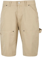 Urban Classics - Double Knee Carpenter Shorts - Short - Homme - beige