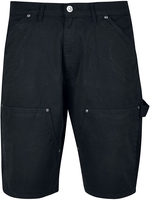 Urban Classics - Double Knee Carpenter Shorts - Short - Homme - noir