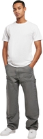 Urban Classics - Double Knee Carpenter Trouser - Pantalon en toile - Homme - gris