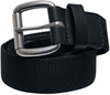 Urban Classics - Eyelet Canvas Belt - Ceinture - Unisexe - noir