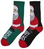 Urban Classics - Fancy Santa Socks 2-Pack - Chaussettes - Unisexe - multicolore