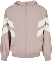 Urban Classics - Girls Crinkle Batwing Jacket - Veste - Femme - blanc cassé rose