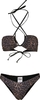 Urban Classics - Ladies AOP Hot V Bikini - Bikini - Femme - léopard
