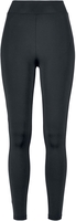 Urban Classics - Ladies High Waist Tech Leggings - Legging - Femme - noir