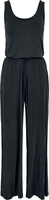 Urban Classics - Ladies Long Sleevless Modal Jumpsuit - Salopette - Femme - noir