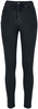 Urban Classics - Ladies Organic High Waist Skinny Jeans - Jean - Femme - jean foncé