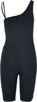 Urban Classics - Ladies Recycled Cycle Jumpsuit - Salopette - Femme - noir