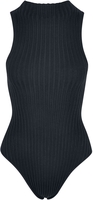 Urban Classics - Ladies Rib Knit Sleevless Body - Body - Femme - noir
