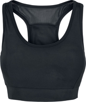Urban Classics - Ladies Tech Mesh Bra - Bustier - Femme - noir