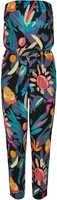 Urban Classics - Ladies Viscose Bandeau Jumpsuit - Salopette - Femme - multicolore