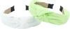 Urban Classics - Light Headband With Knot 2-Pack - Serre-tête - Femme - vert blanc