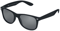 Urban Classics - Likorna Miroir - Lunettes de soleil - Unisexe - noir argent
