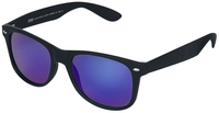 Urban Classics - Likorna Miroir - Lunettes de soleil - Unisexe - noir lilas