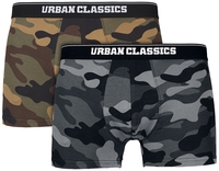 Urban Classics - Lot De 2 Boxers Imprimé Camouflage - Lot de Boxers - Homme - camouflage