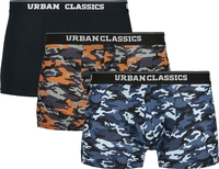 Urban Classics - Lot De 3 Boxers - Lot de Boxers - Homme - noir camouflage