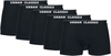 Urban Classics - Lot De 5 Boxers Organiques - Boxer - Homme - noir