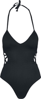 Urban Classics - Maillot De Bain Côtelé - Maillot de bain - Femme - noir