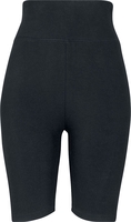 Urban Classics - Short Cycliste Taille Haute Femme - Short - Femme - noir