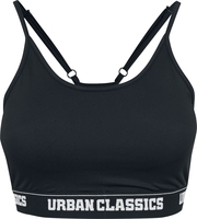 Urban Classics - Soutien-Gorge De Sport - Bustier - Femme - noir