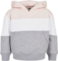 Urban Classics - Sweat À Capuche 3 Tons Oversize - Sweat-Shirt à capuche - Femme - multicolore