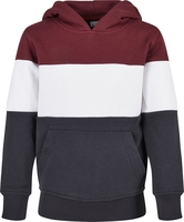 Urban Classics - Sweat À Capuche Boys 3-Tone - Sweat-Shirt à capuche - Homme - multicolore