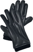 Urban Classics - Synthetic Leather Basic Gloves - Gants - Unisexe - noir