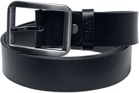 Urban Classics - Synthetic Leather Thorn Buckle Basic Belt - Ceinture - Unisexe - noir