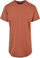 Urban Classics - T-shirt Long - T-Shirt Manches courtes - Homme - marron