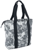 Urban Classics - Tie Dye Tote Bag - Sac en tissu - Unisexe - noir blanc